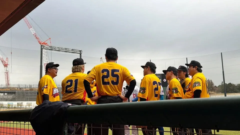 DAEDAL.のユニフォームを着た選手たち